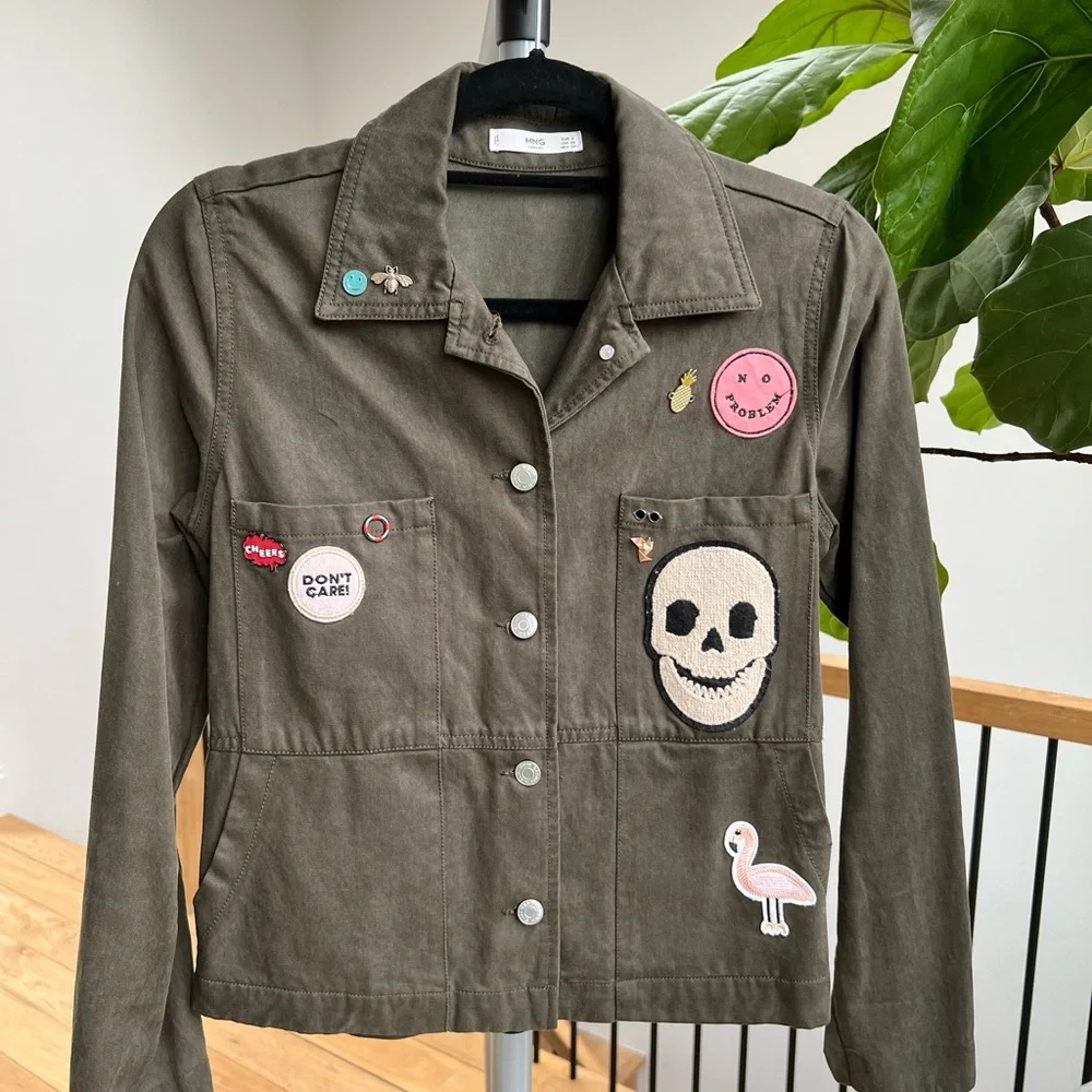 Mango -utility Jacket - Picture 1 of 2